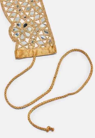 Wavy mirror belt — Gold 5