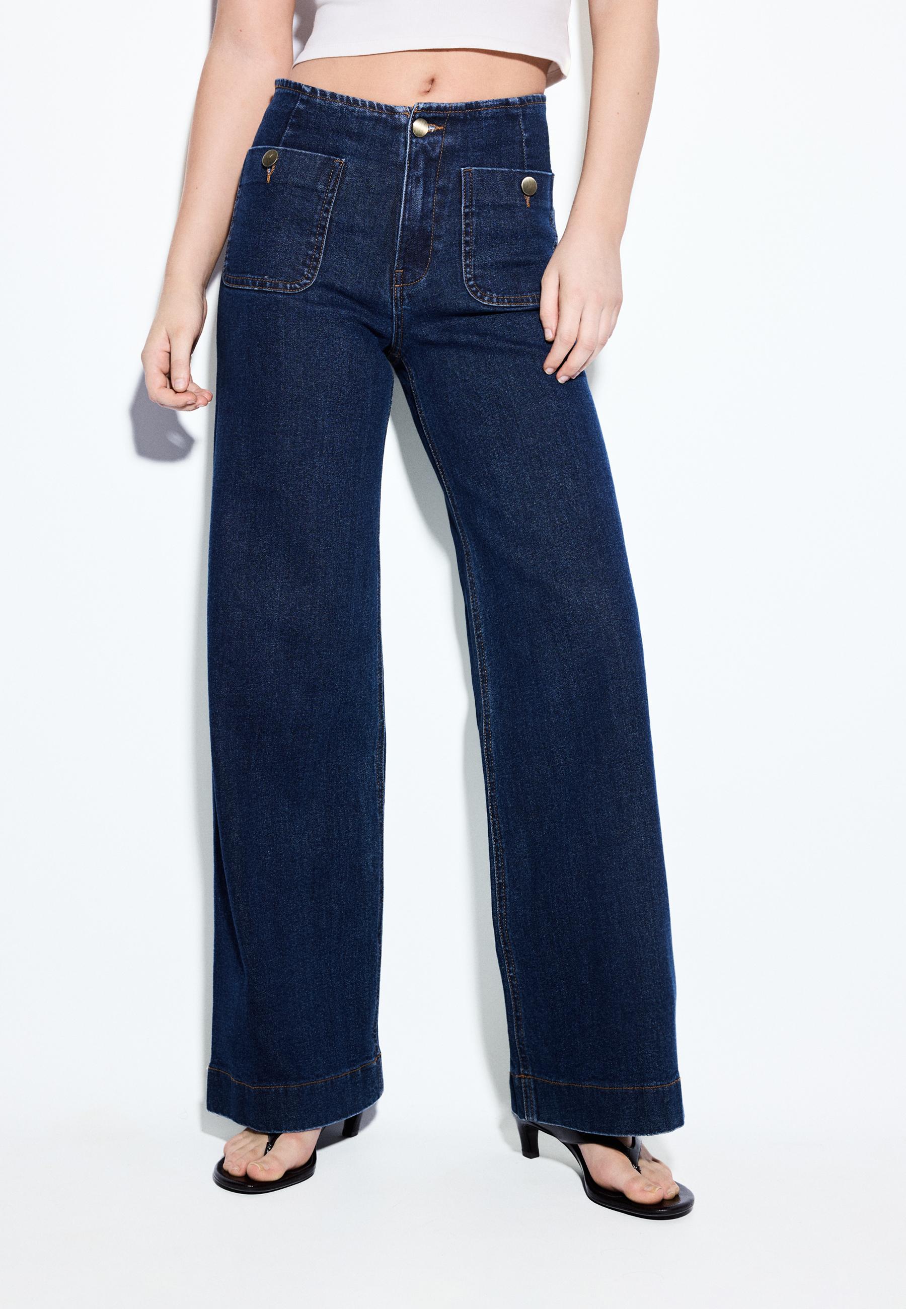 D77 minimal cepli jean - Görsel 4