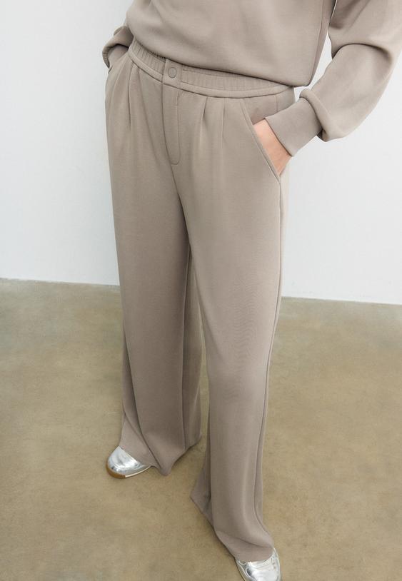 pantalon pinzas tacto suave