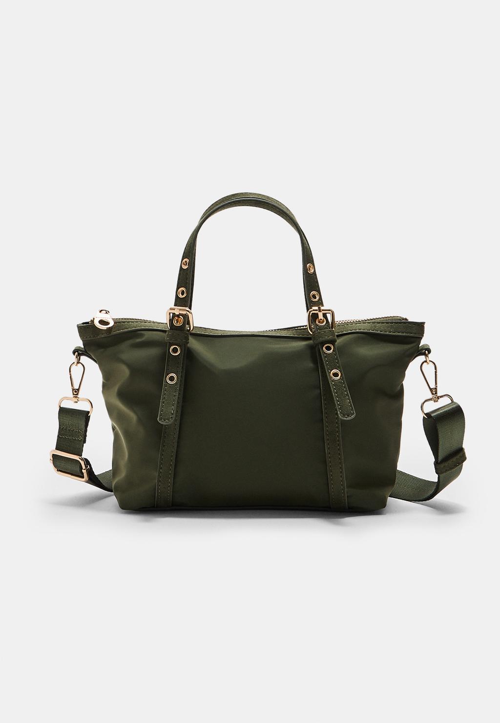 Taupe Sac à Main Texto Leather Tote Bag Sac Boho Slouch En Cuir