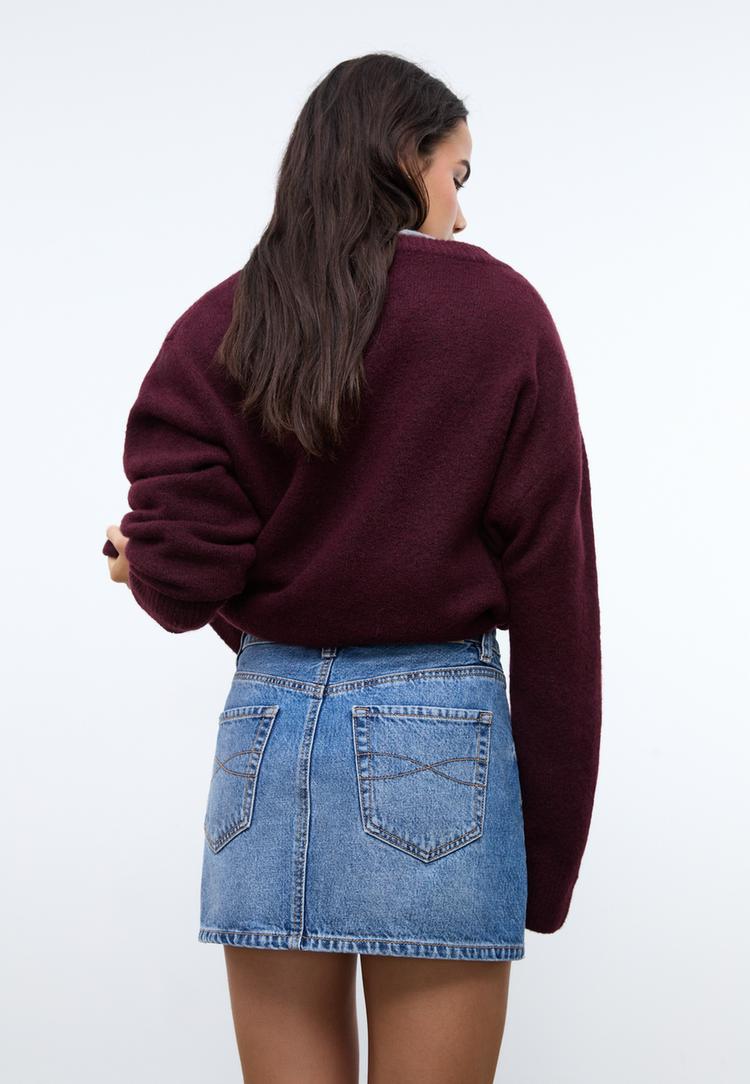 d60 falda mini denim