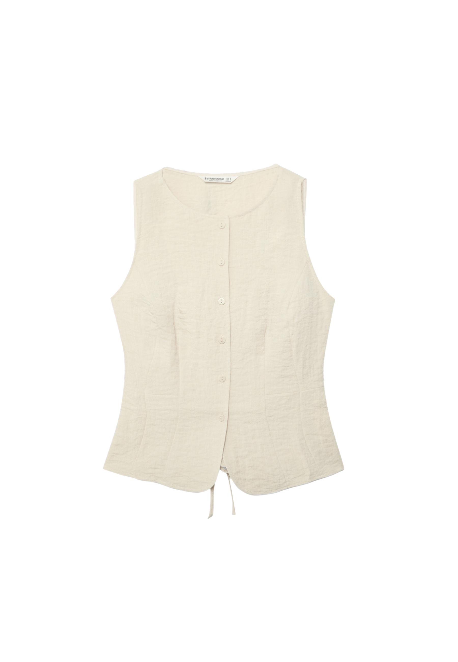 Buttoned waistcoat — Stone