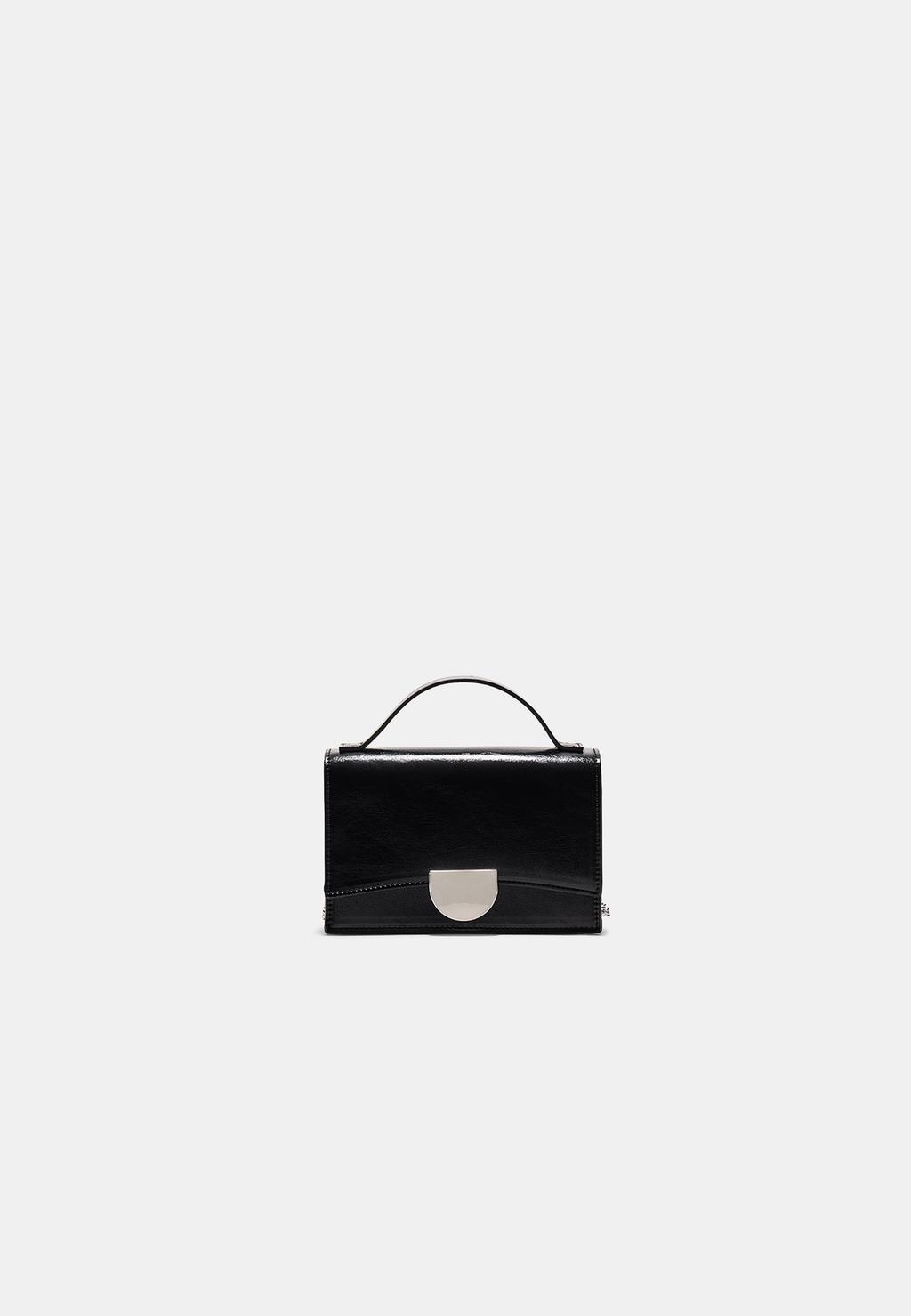 Mini metal crossbody bag