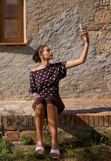 Bengaline capris — Brown 2