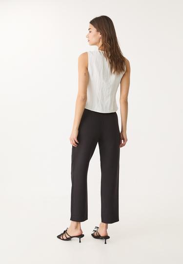 Darted smart trousers — Black 5