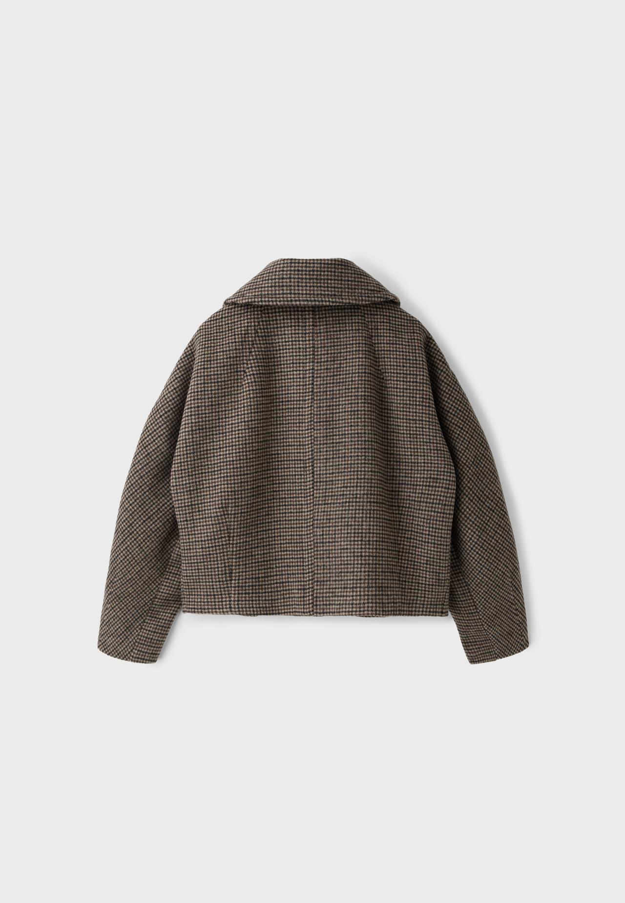 Wool-blend jacket — Beige