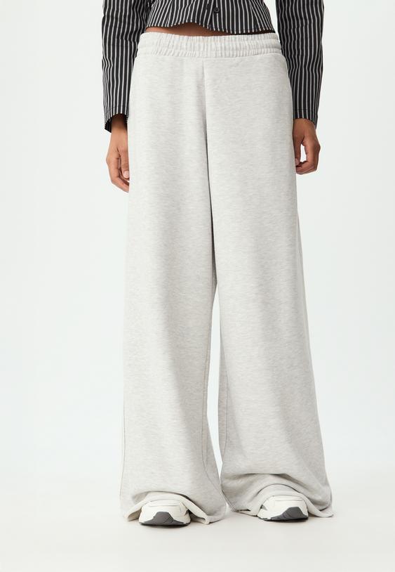 pantalon felpa wide leg vivo