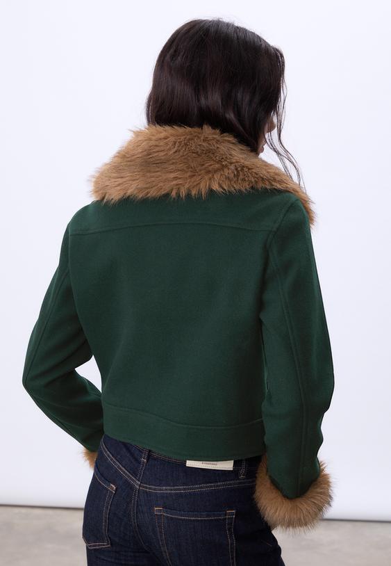 suni kurk detayl ceket