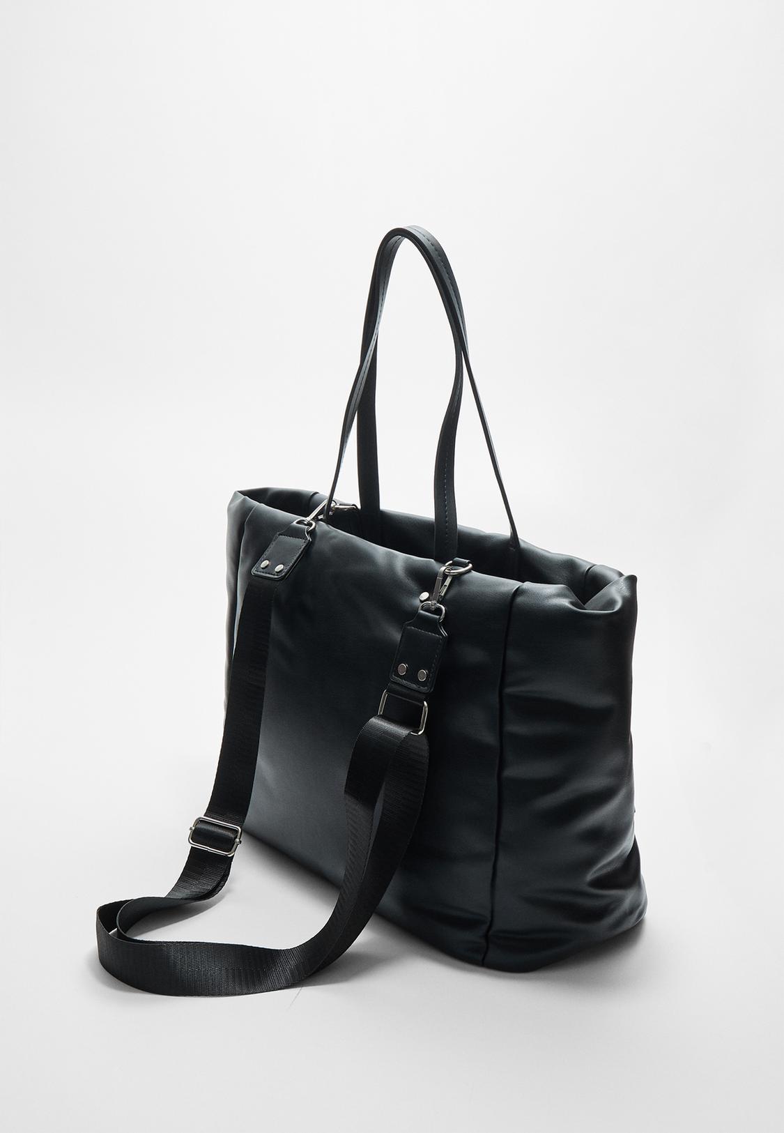 Bolso Shopper Bolso Negro Stradivarius 2019 Bag Stradivarius Bolso