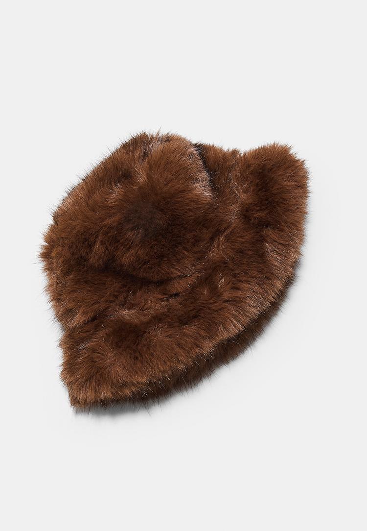 gorro bucket efecto pelo