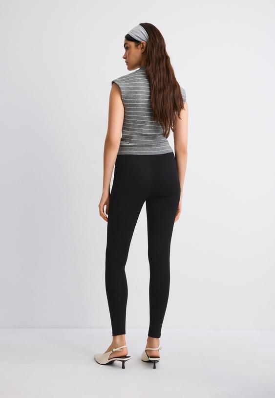 leggings de malha