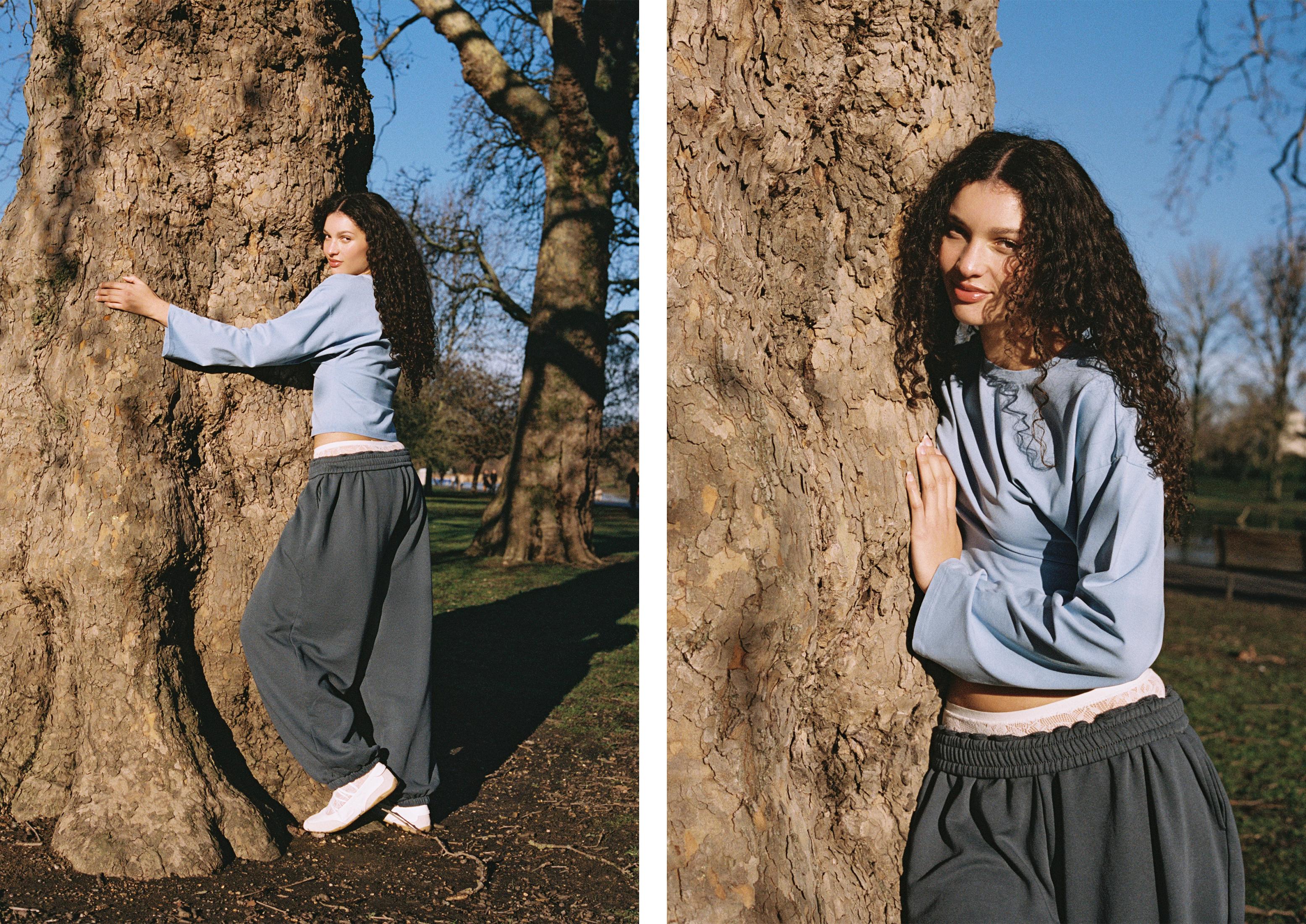 Balloon jogger trousers — Dark grey