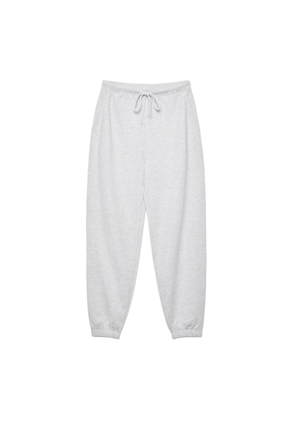 Pantalon jogger en molleton