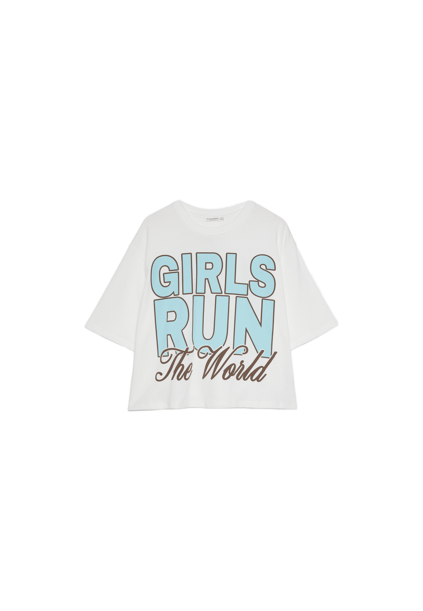 Positional short sleeve T-shirt — Pastel green