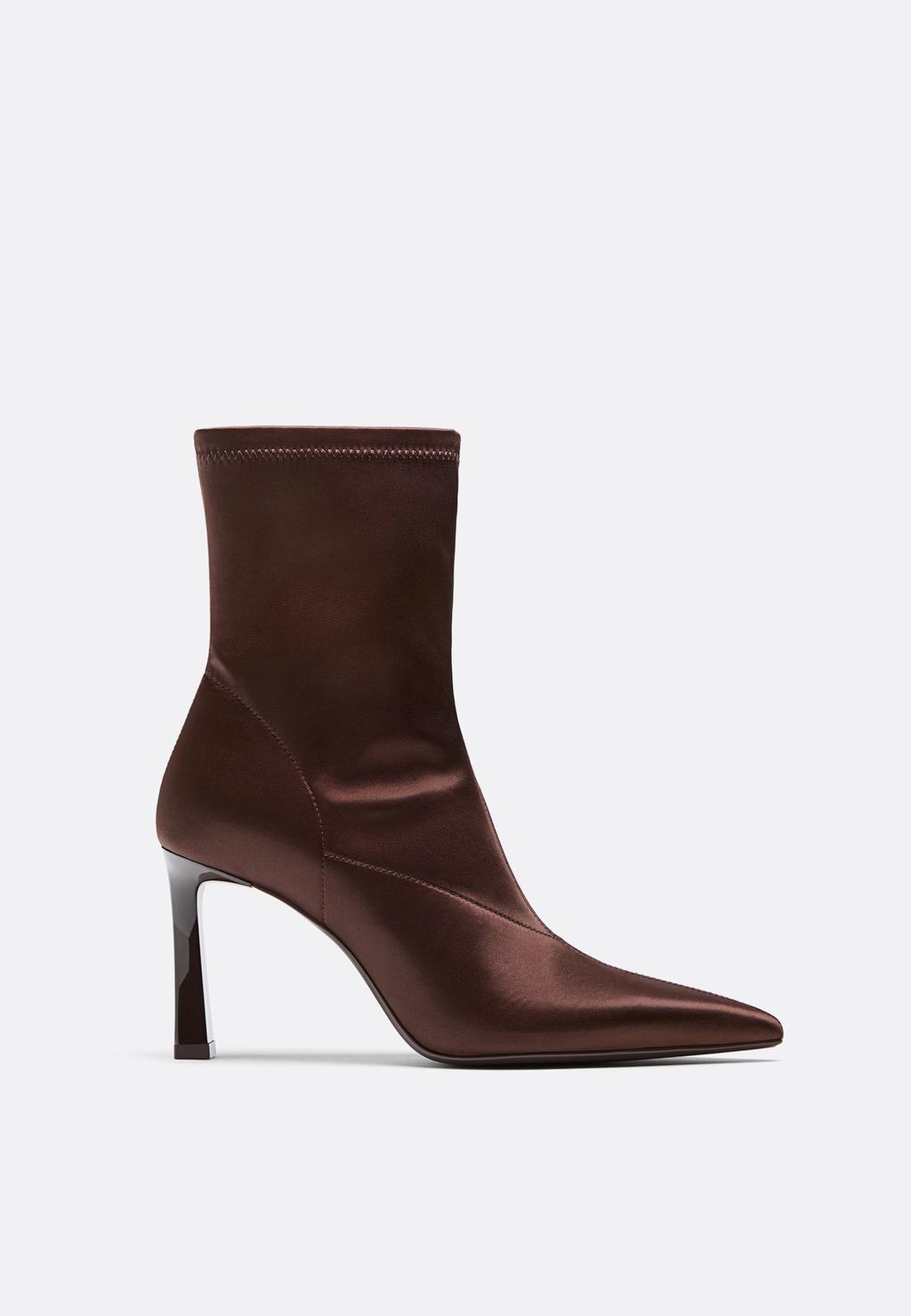 Botines tacón stretch