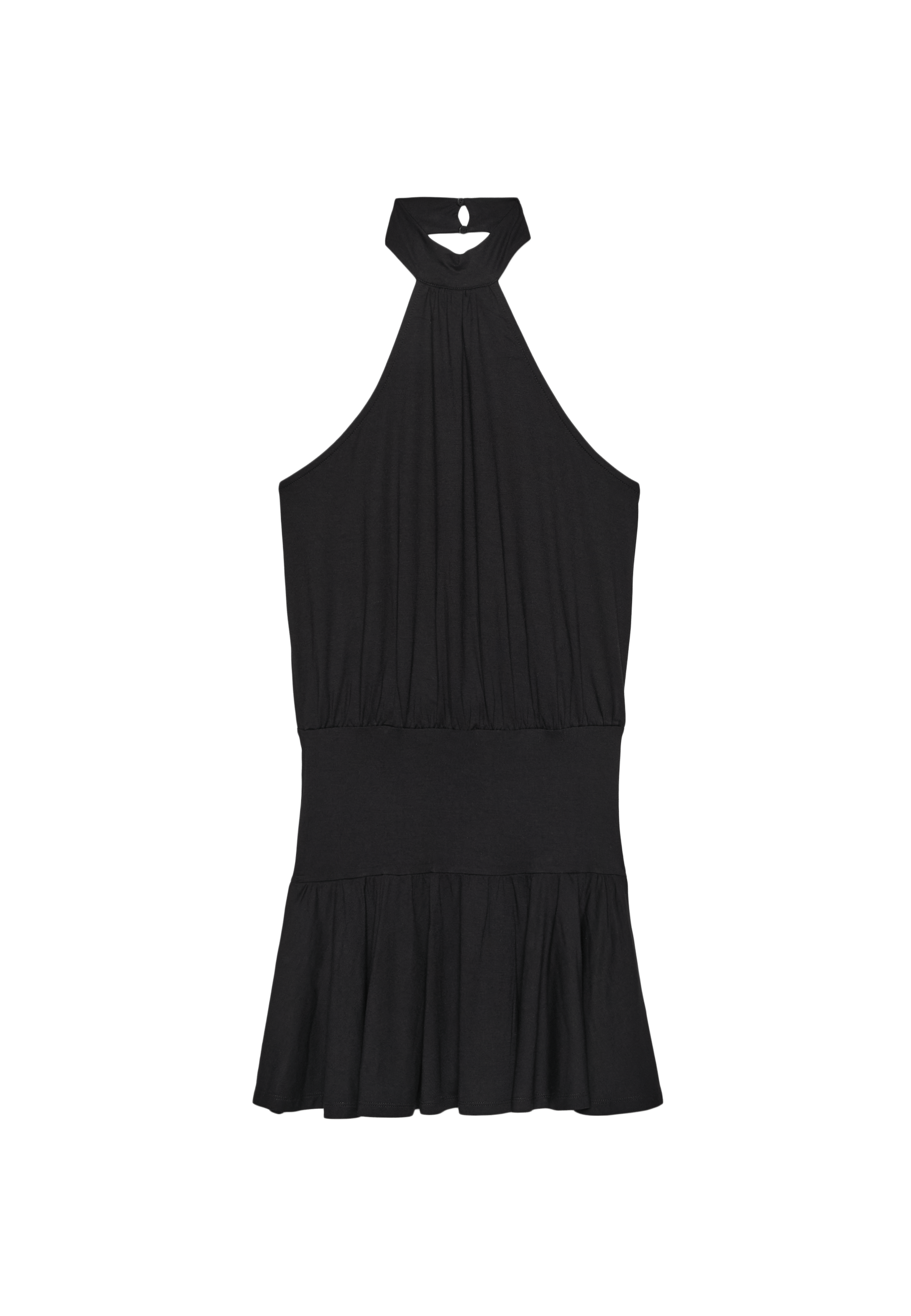 Halter dress — Black