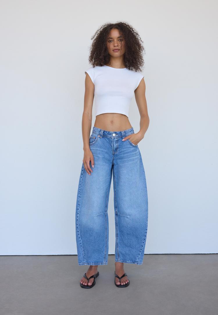 cap sleeve cropped tshirt