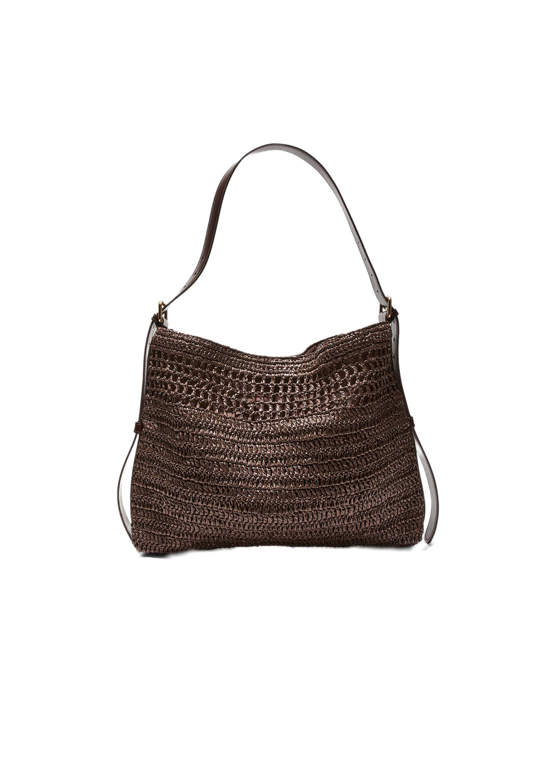 Kroşe omuz çantası