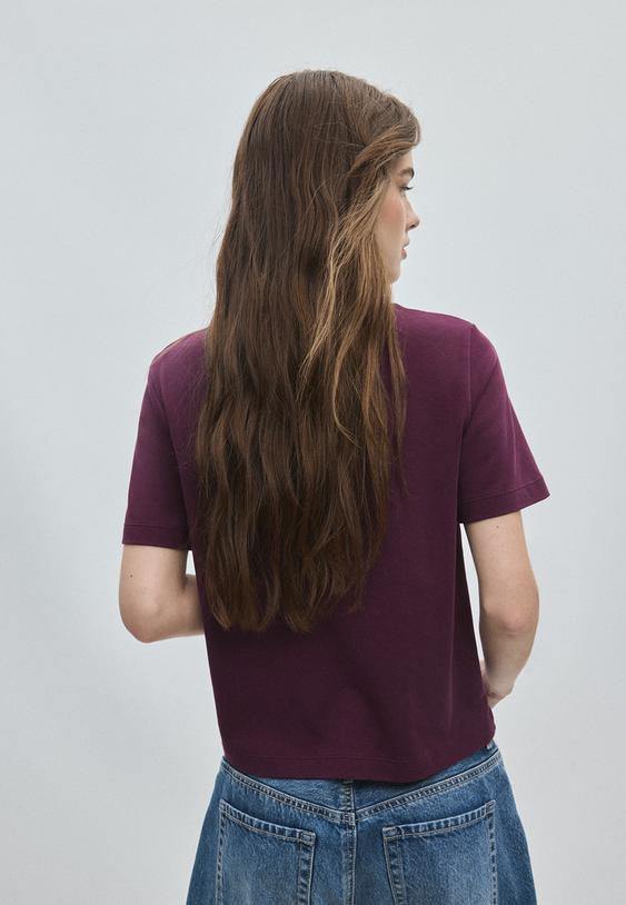 basic regular fit kalın tshirt
