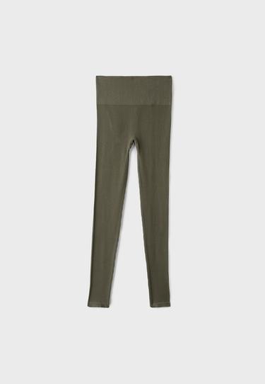 Seamless leggings — Khaki 6