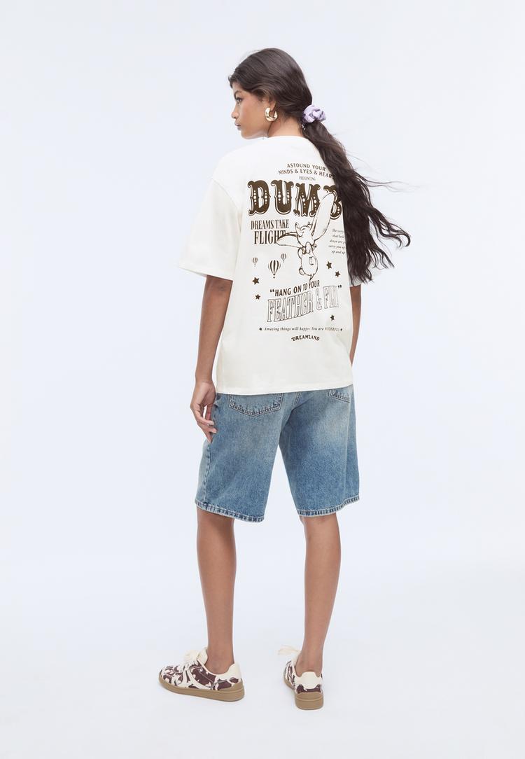 camiseta manga corta dumbo
