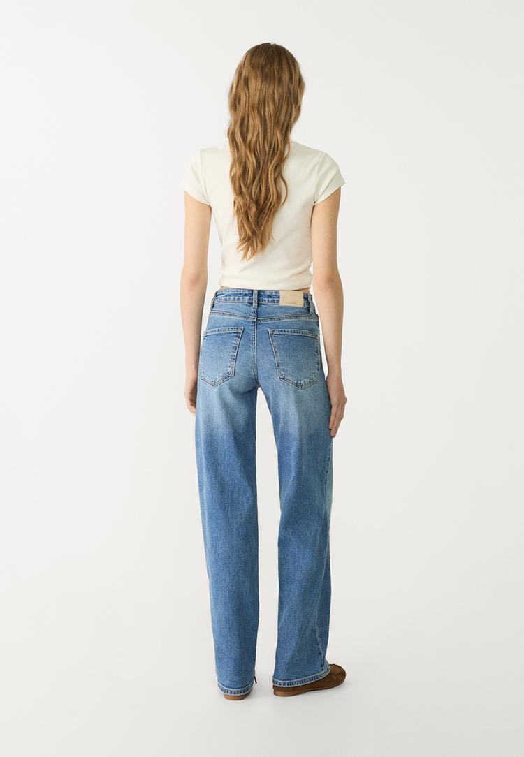 jeans straight confort