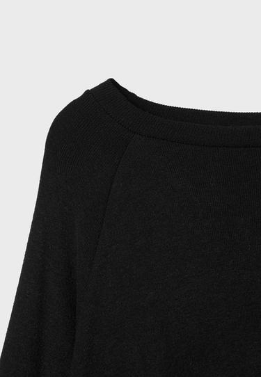 Raglan sleeve jumper — Black 9