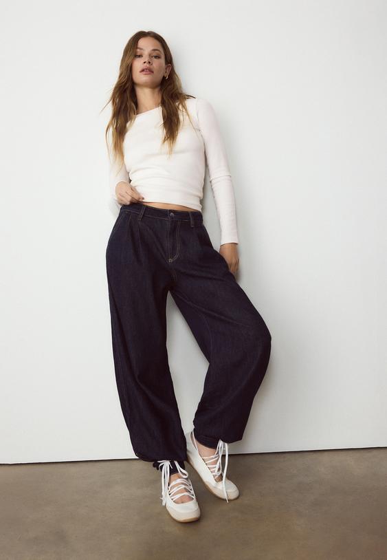 t shirt basic a maniche lunghe