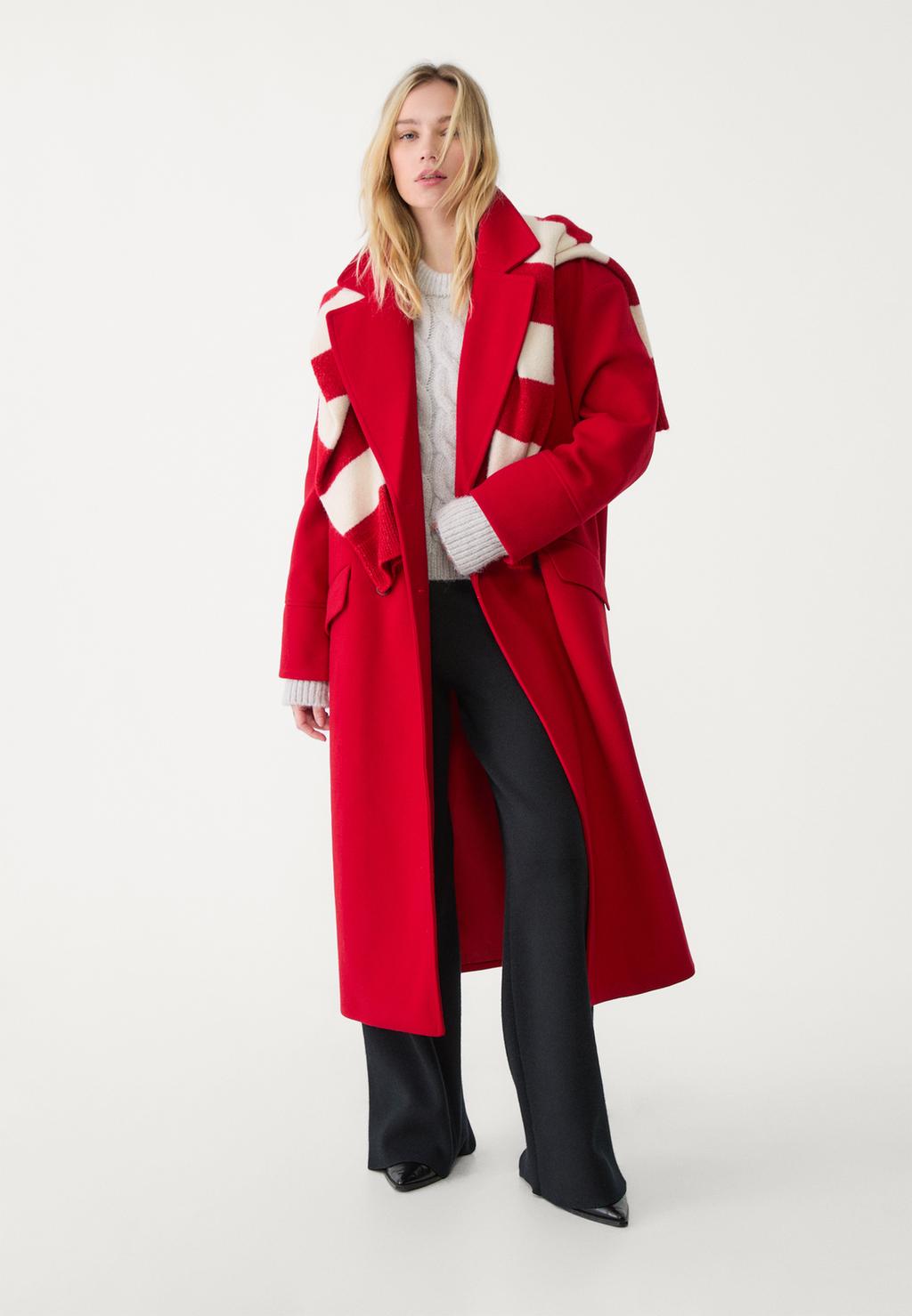 Long oversize coat