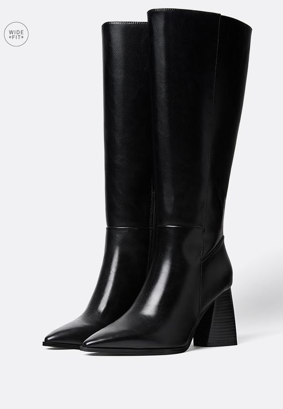 highheeled boots