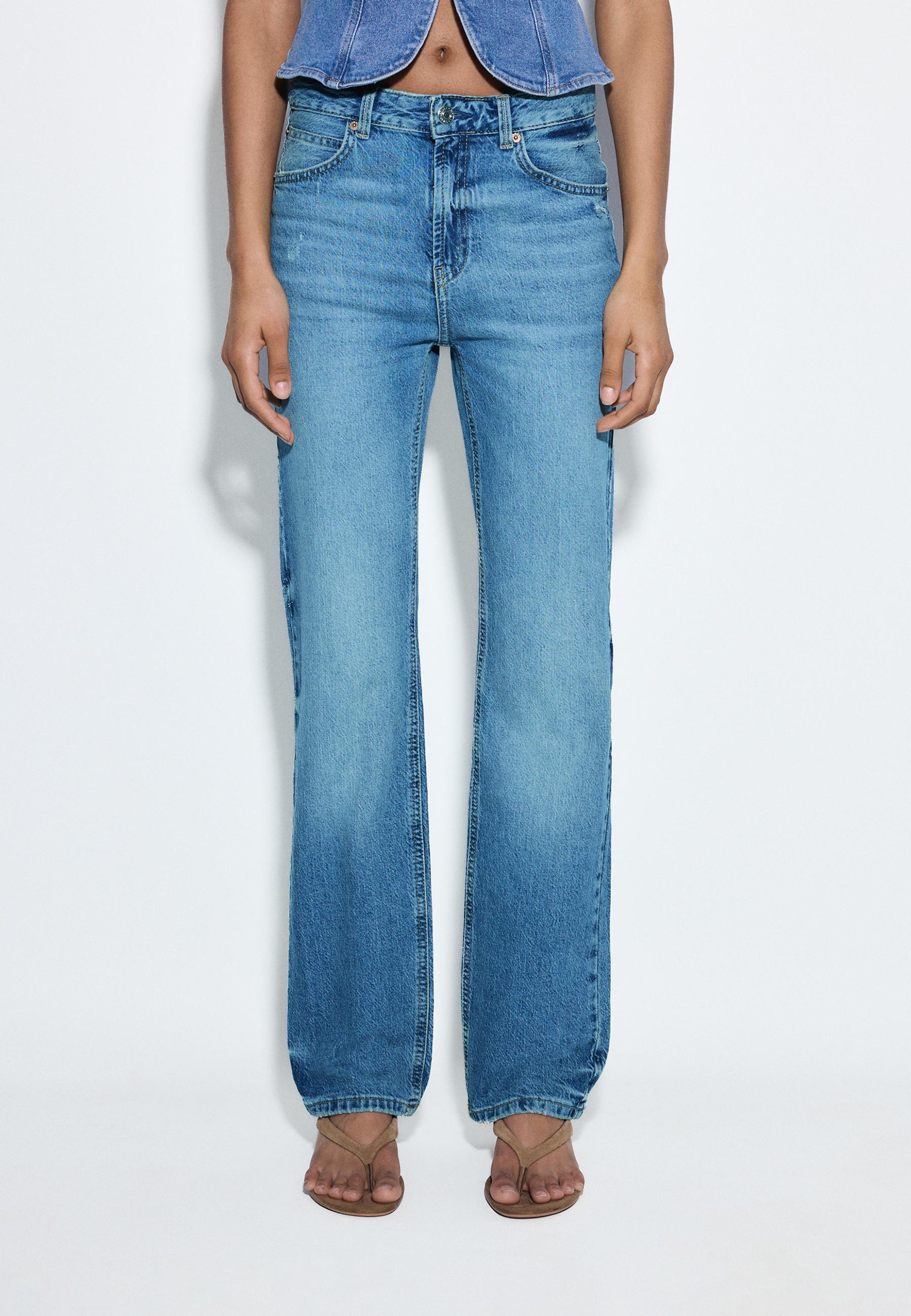 D98 Straight fit Kot Pantolon - Görsel 2
