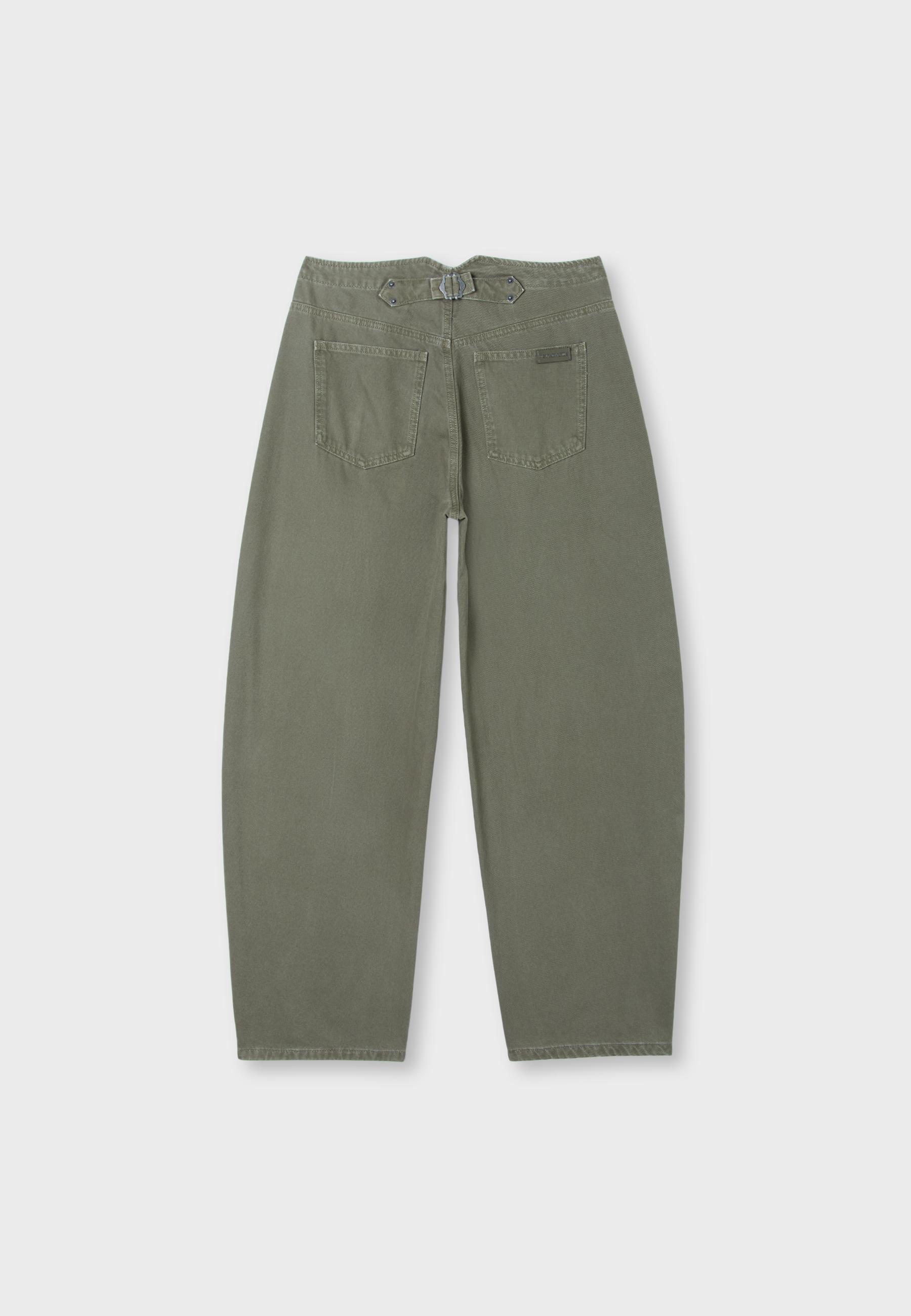 Stradivarius Ayarlanabilir belli barrel jean