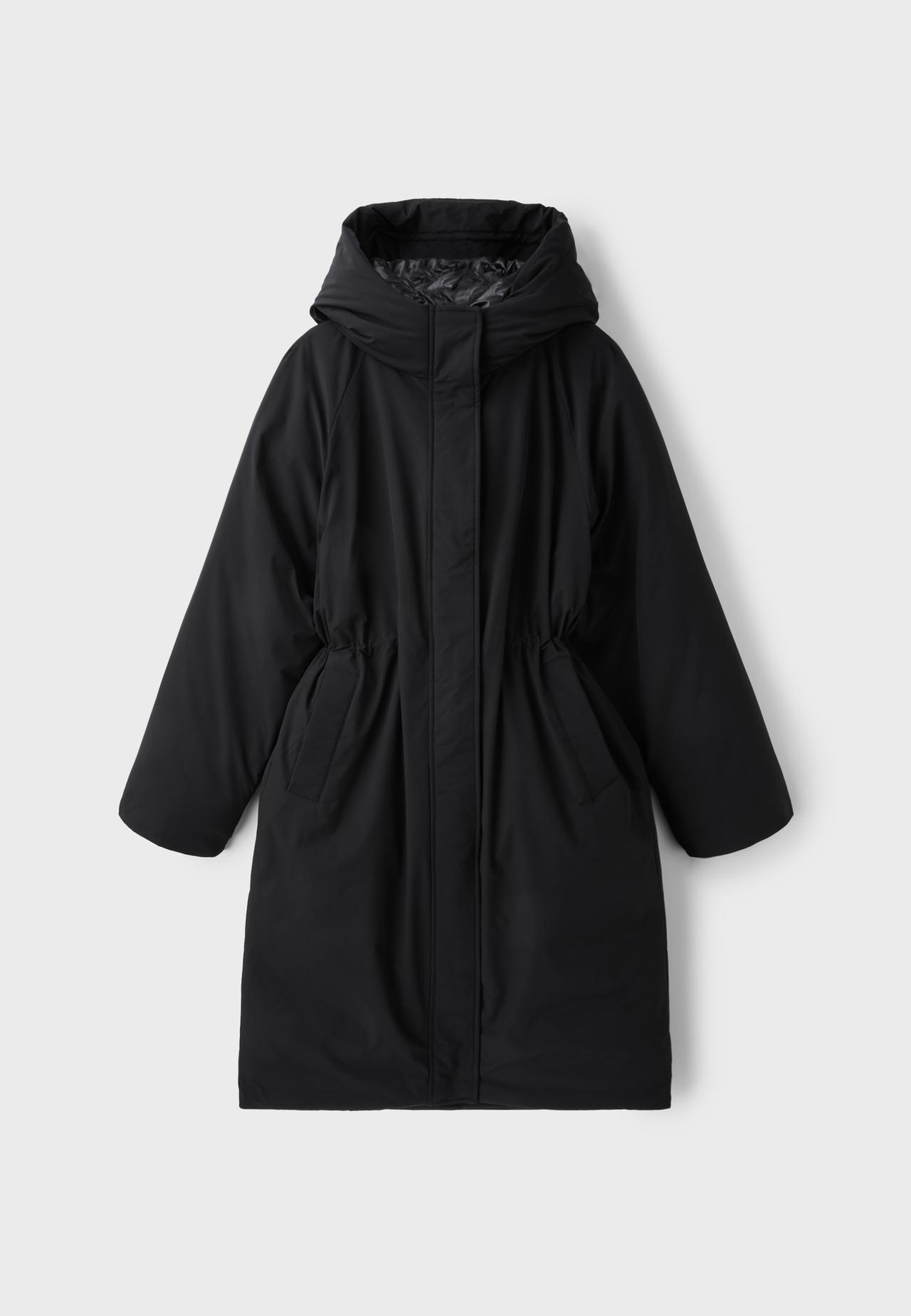 Padded parka — Black