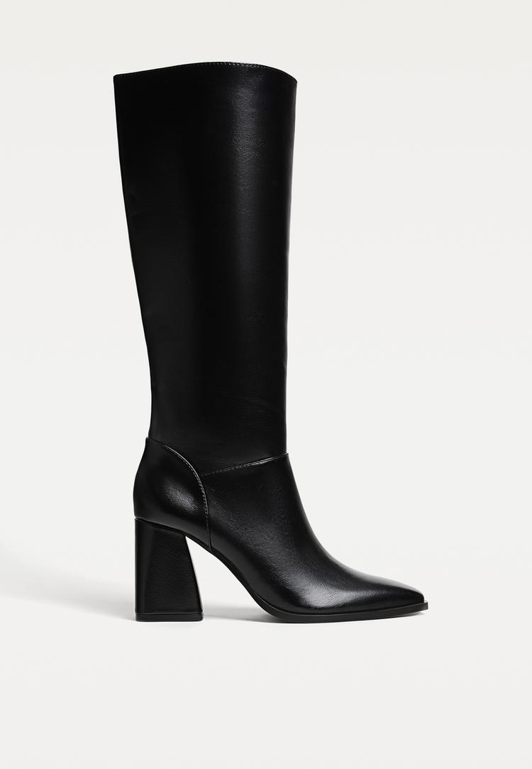 botas altas tacon