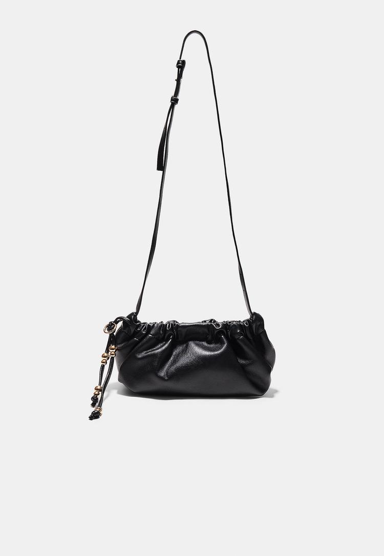 bolso bandolera abalorios