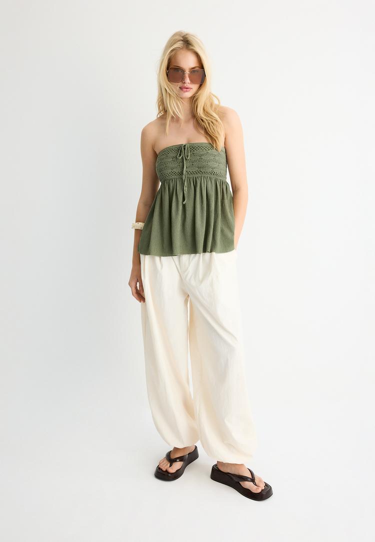 top bandeau de crochet