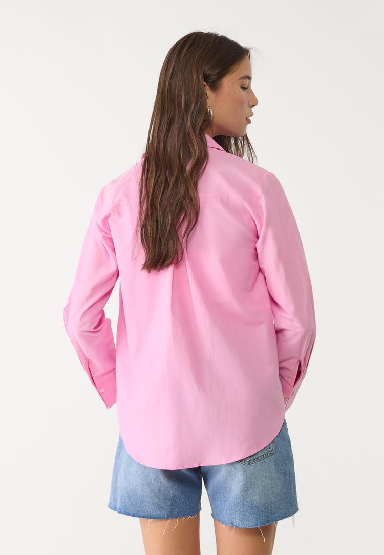 camisa popelin basica