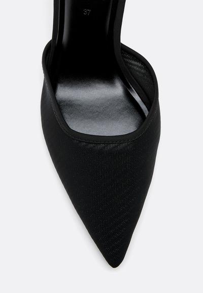 Escarpins Stradivarius Bleu Roi En Velours, Talons, Pointure 38 - Occasion