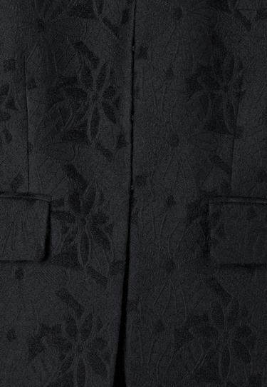 Asymmetric jacquard blazer — Black 7