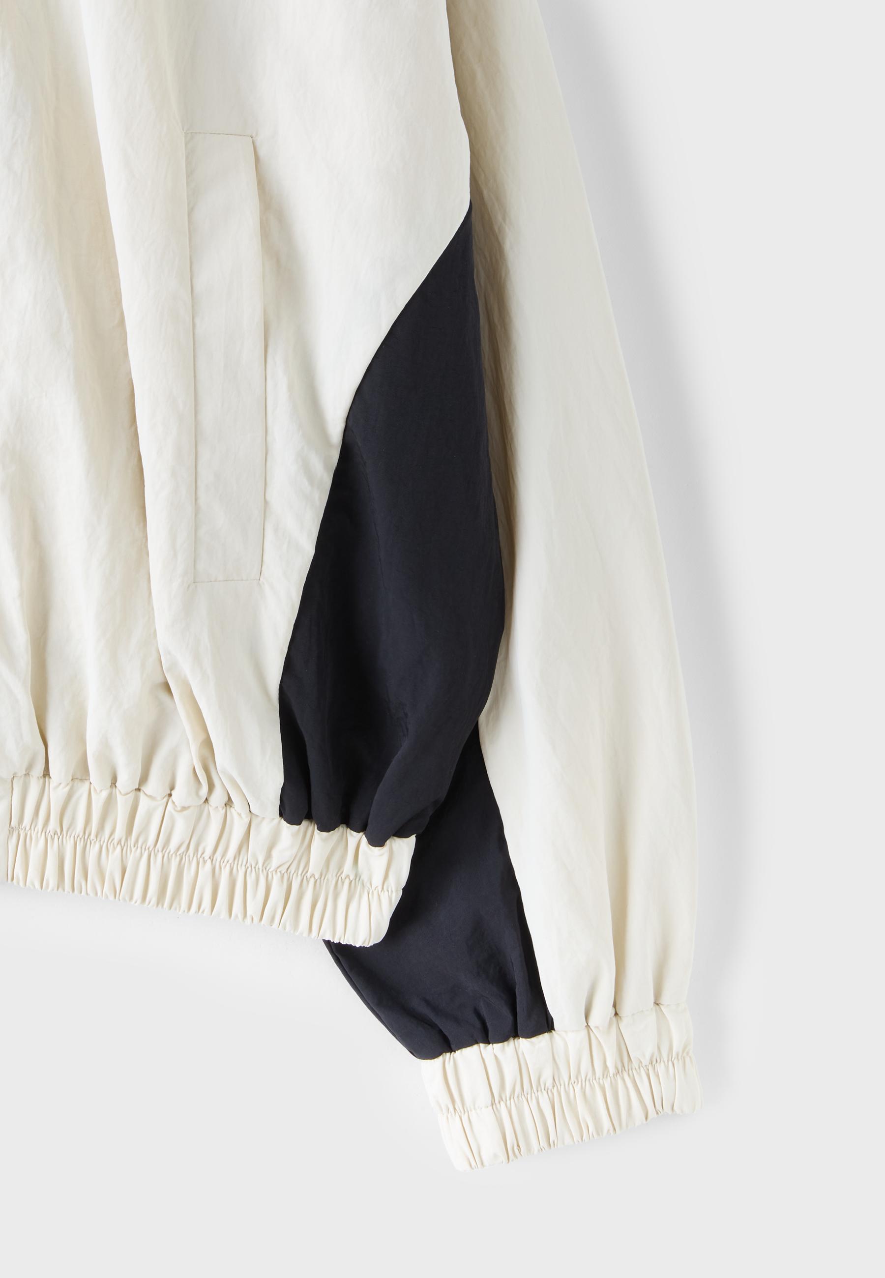 Technical windbreaker jacket — Ecru