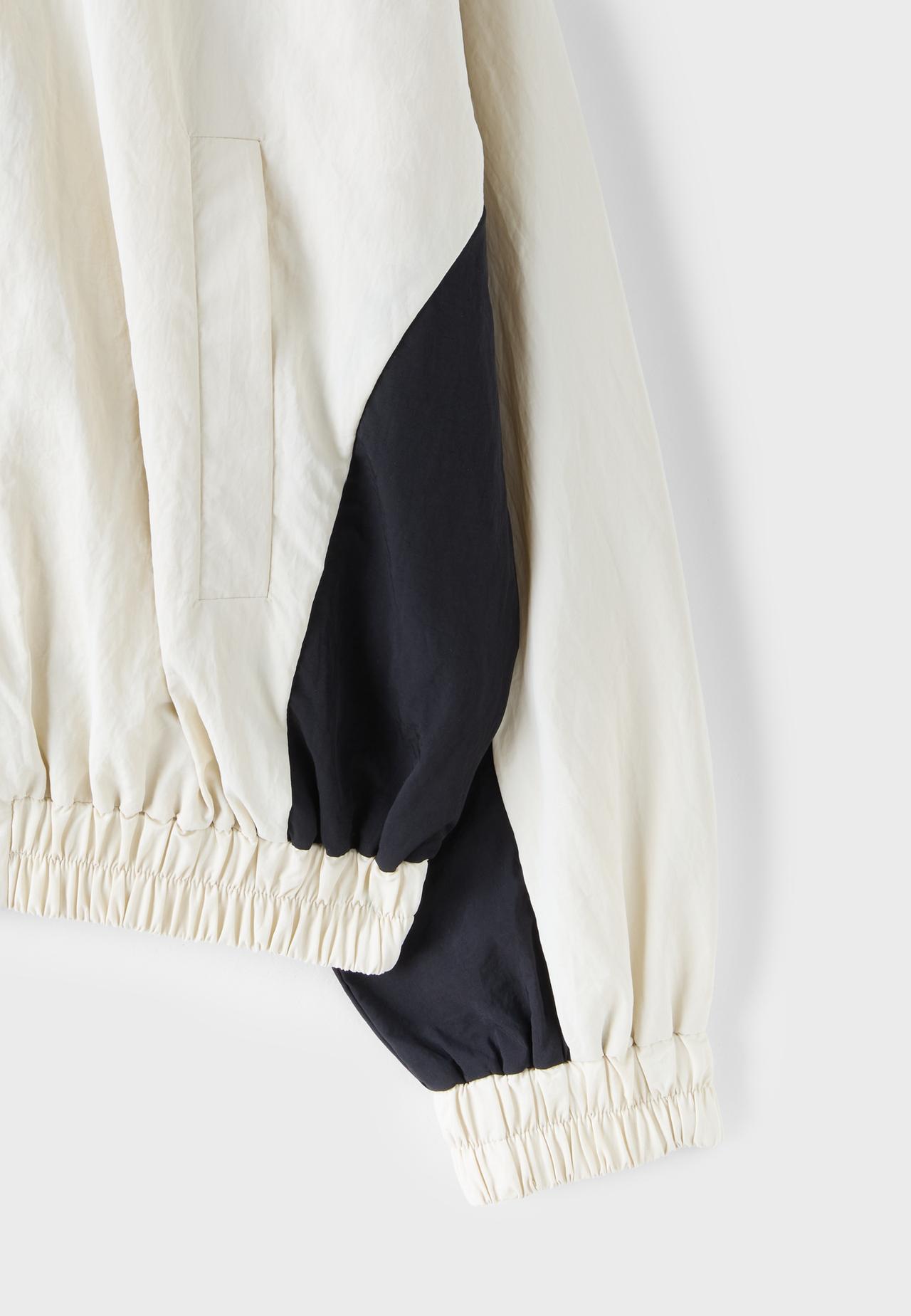Technical windbreaker jacket — Ecru