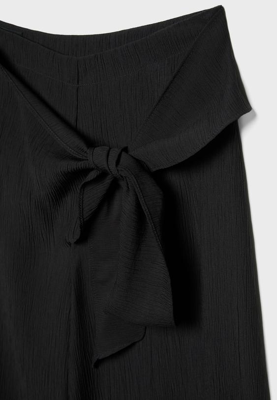 Dökümlü Sarong Pantolon - Görsel 6