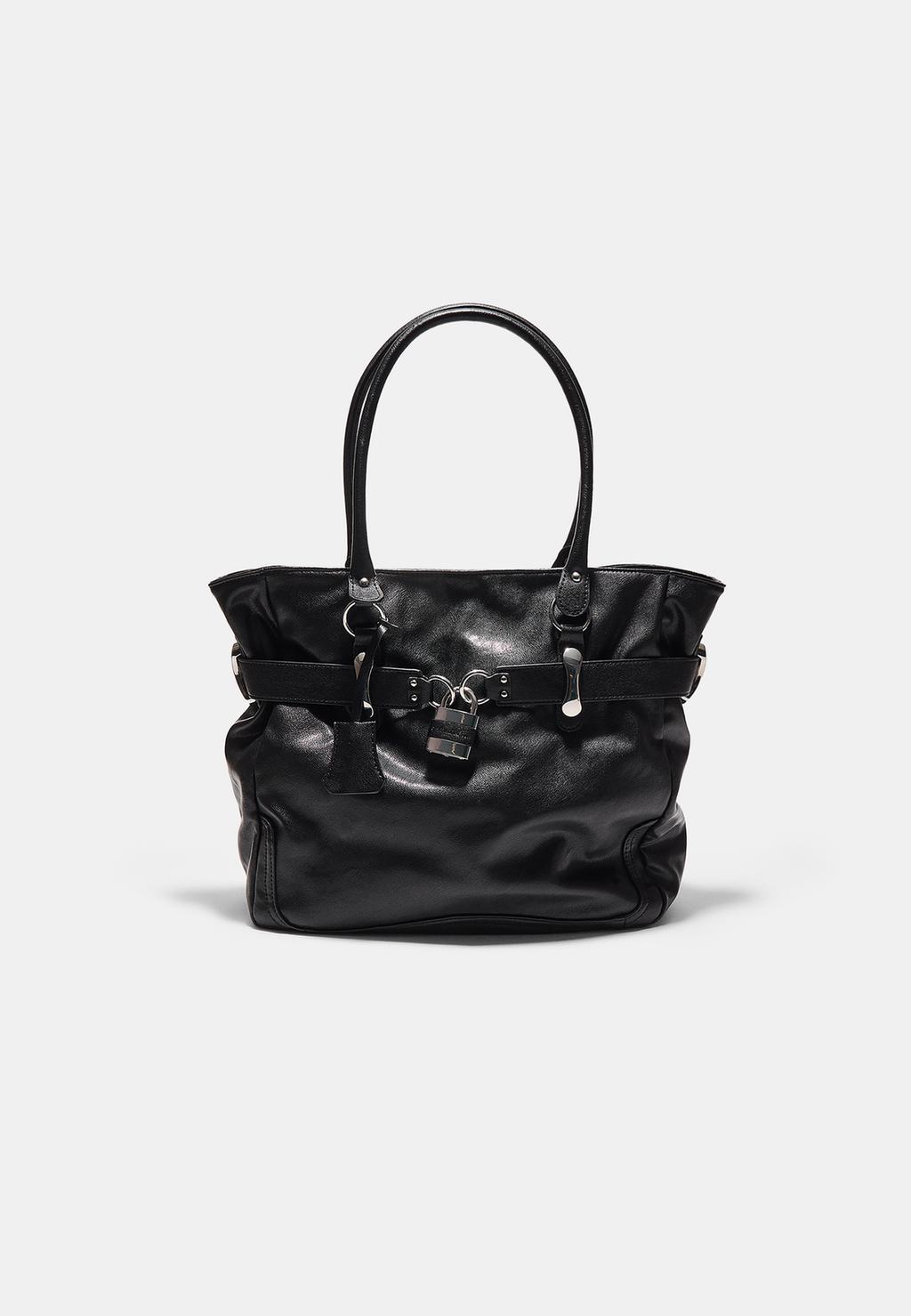 Sac cabas détail cadenas