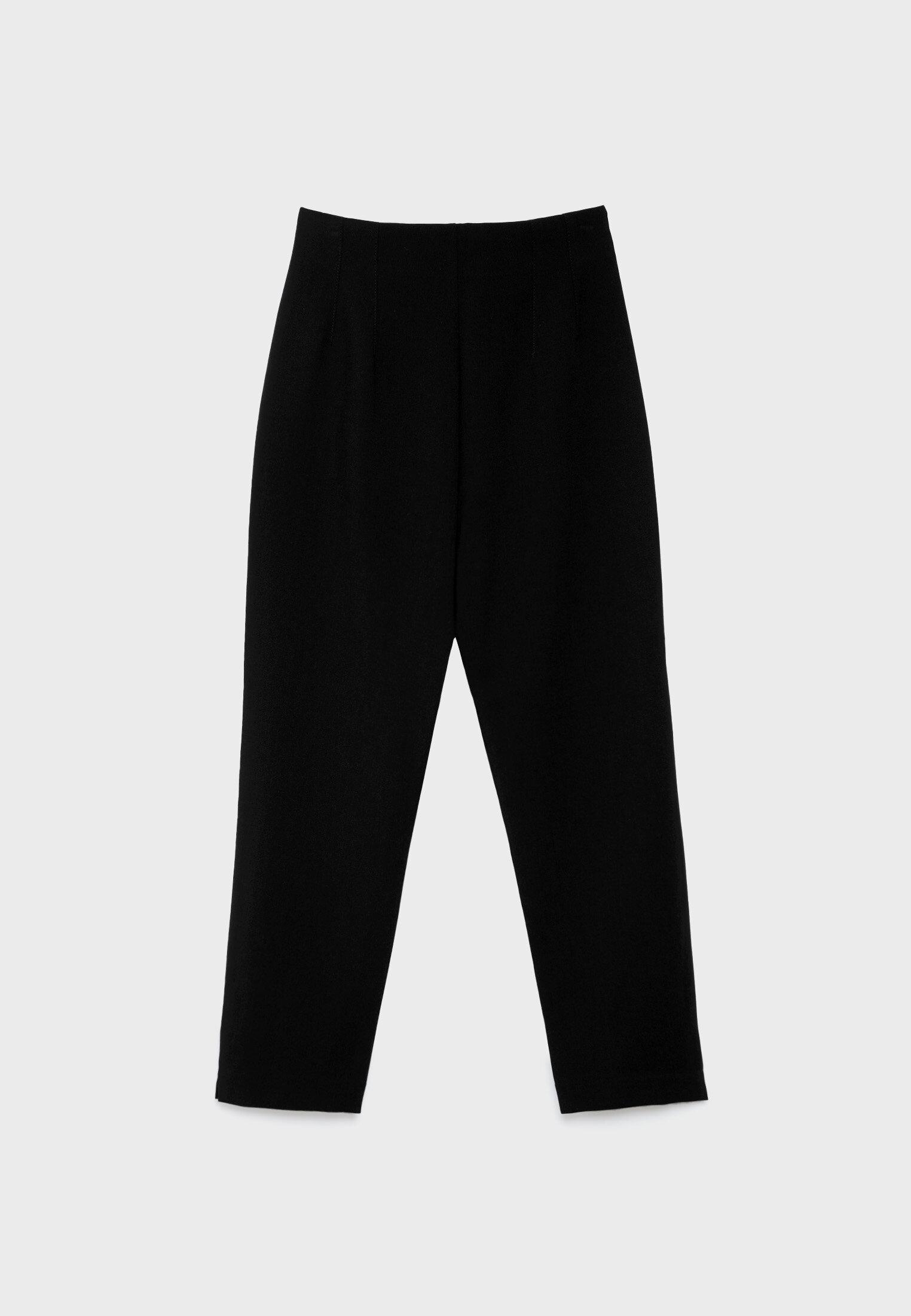 Smart darted trousers — Black