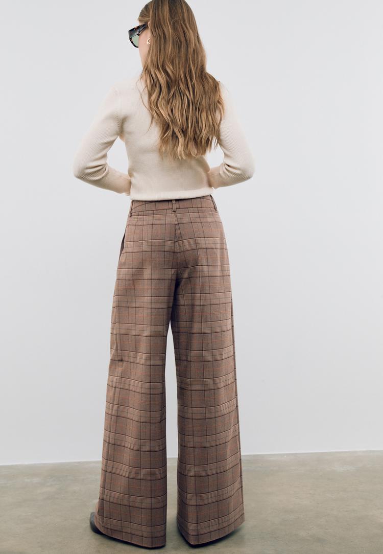 pantalon vestir cuadros