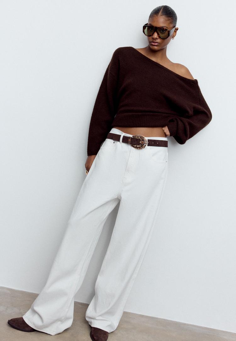 d88 jeans baggy de perna larga