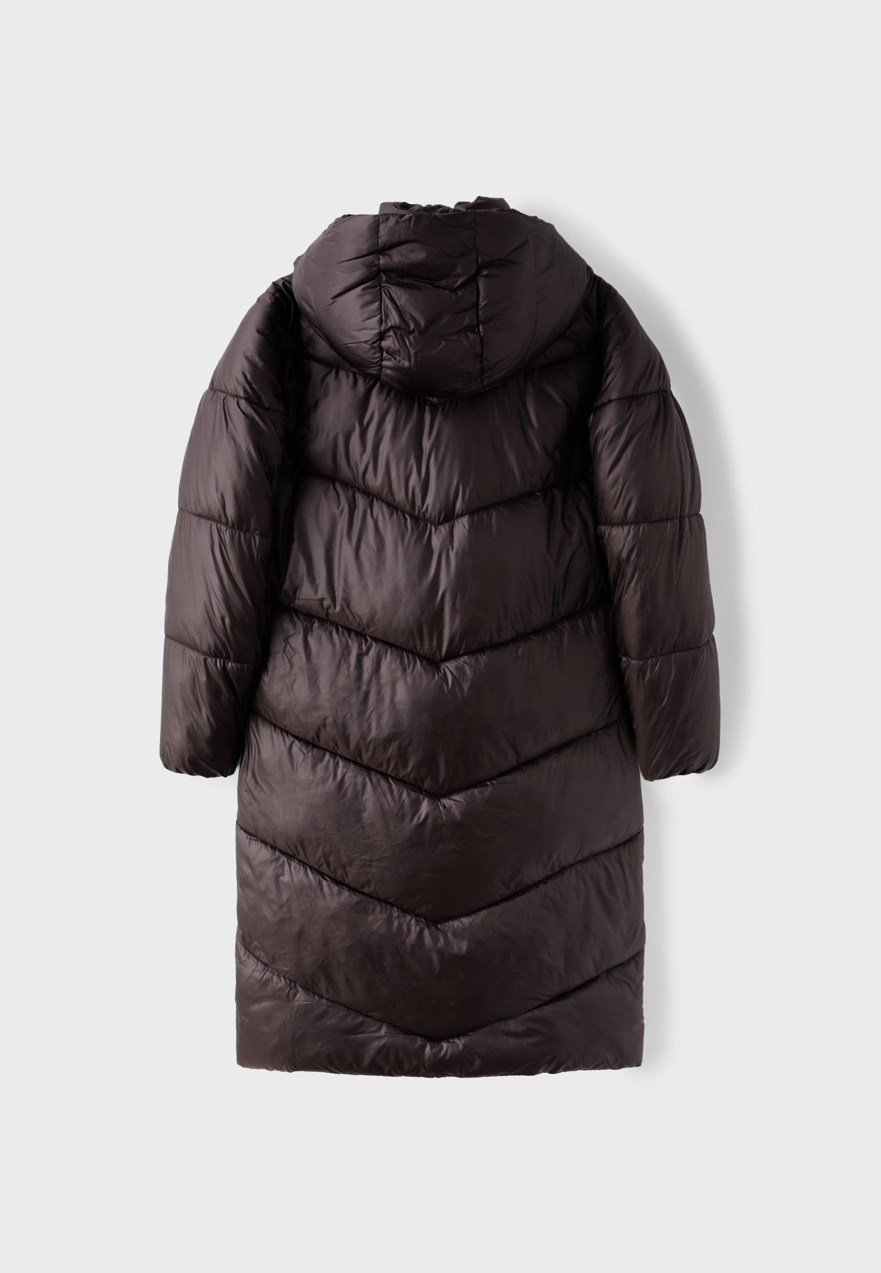 Stradivarius Basic kapitone kaban görsel 4