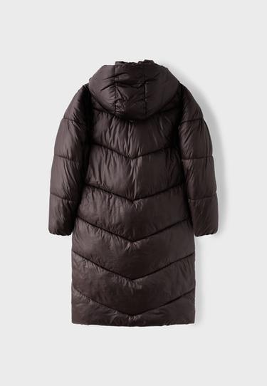 Basic padded coat — Brown 8