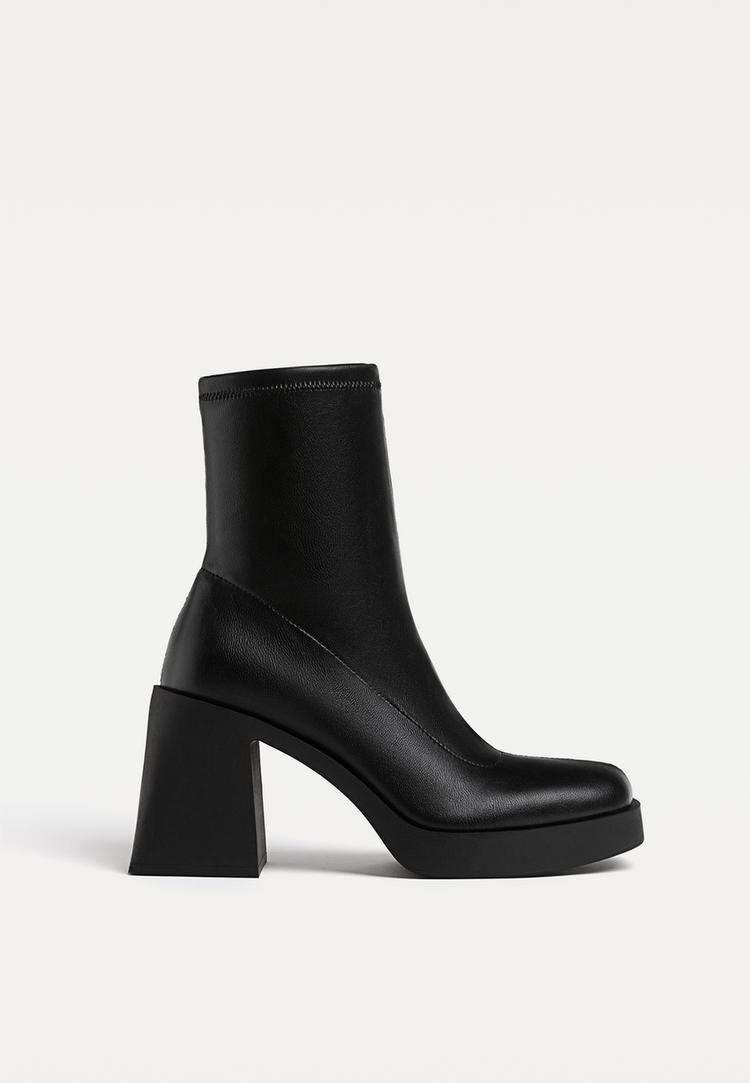 bottines a talon plateforme