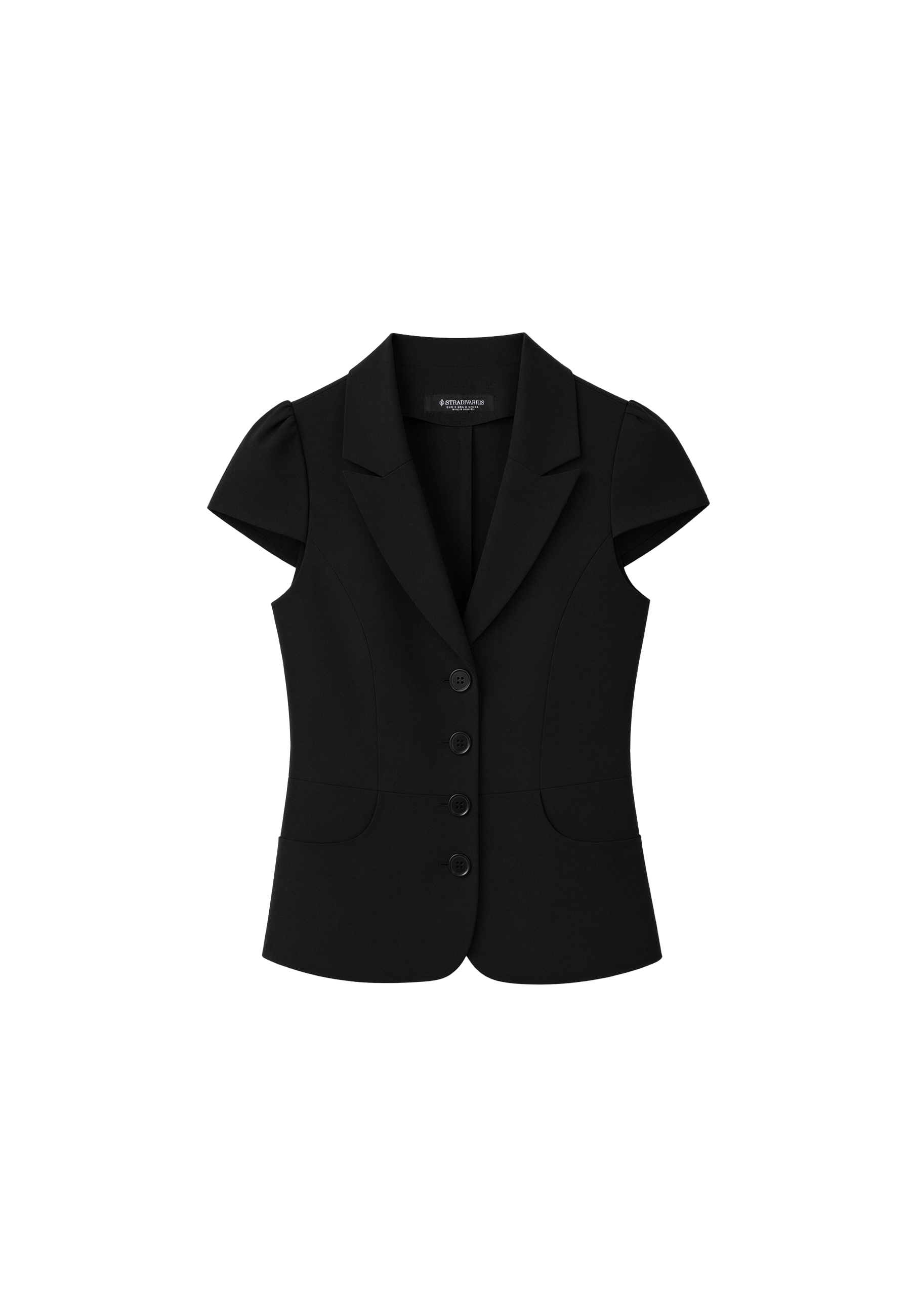 Short sleeve pocket shirt — Black